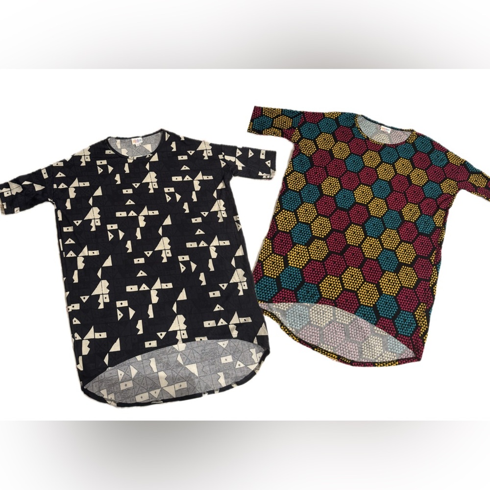 2 LuLaRoe XS Irma Tunics